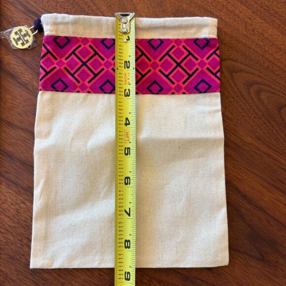TORY BURCH Dust Bags - Set of 2 - Drawstring - Cream - Picture 6 of 7